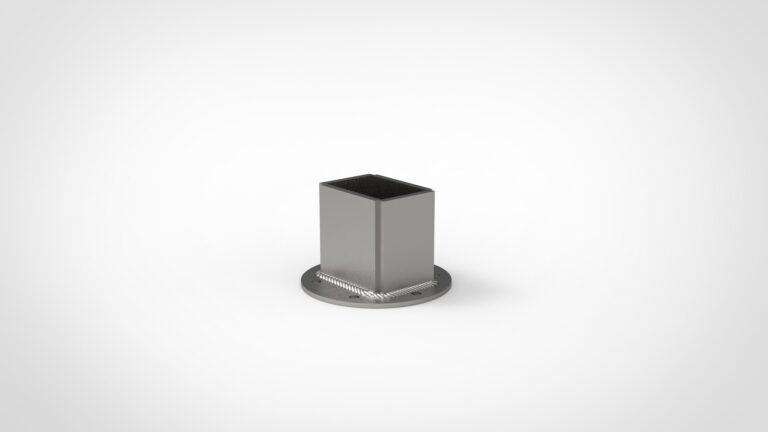 Square adapter 114x70mm